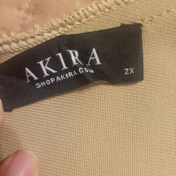 NWT Akira Plus Size Might Be It Mini Bandage Dress Sz 2X - Picture 11 of 11